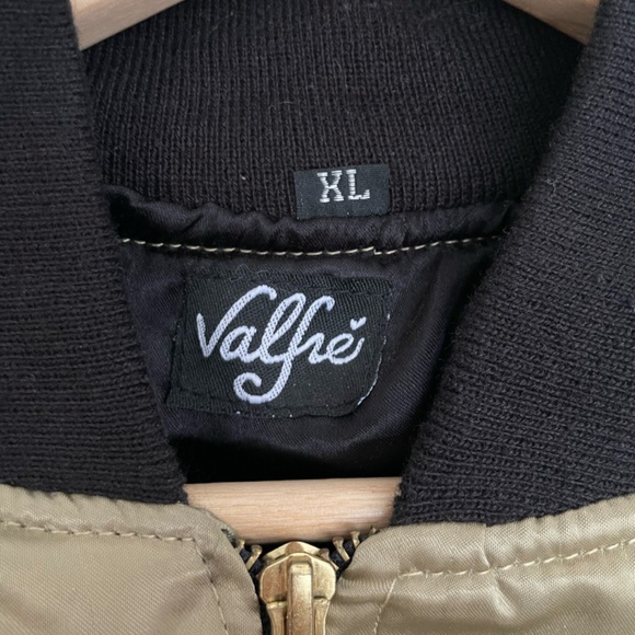 Valfré Green-Gold No Vacancy Satin Bomber - Picture 3 of 3